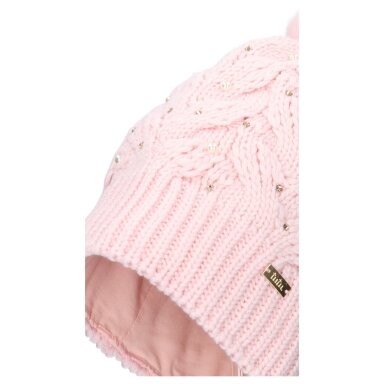 TuTu merino vilnos kepurė su bumbulu TuTu merino vilnos kepurė su bumbulu