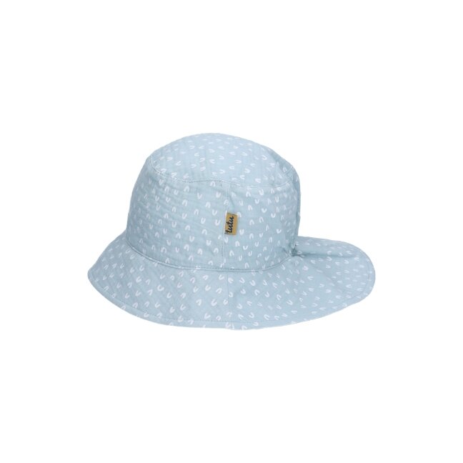 TuTu organinės medvilnės kepurė-panama su raišteliais TuTu organinės medvilnės kepurė-panama su raišteliais